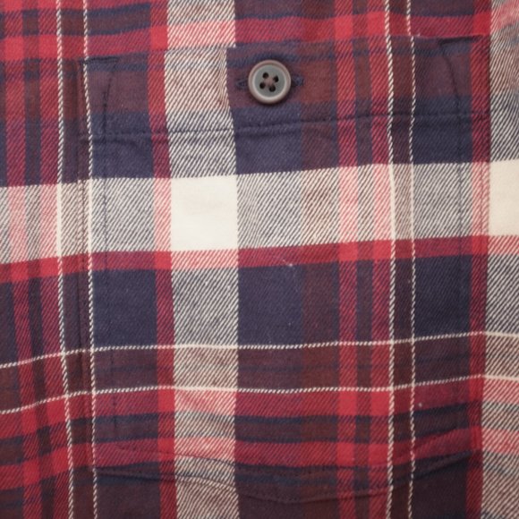 NWT Windriver red stretch plaid flannel shirt XL - Picture 9 of 9